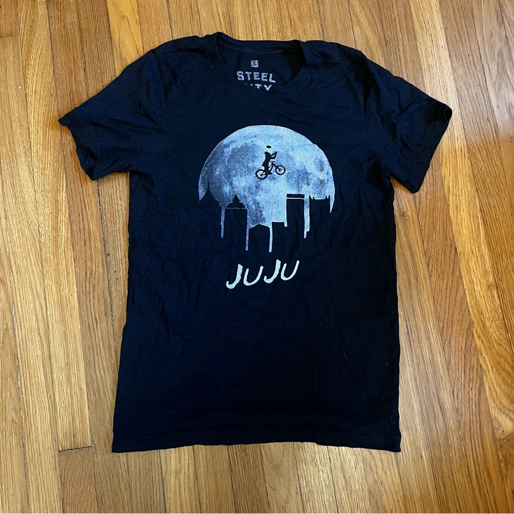 Steel City Juju Smith-Schuster ET T-Shirt in Black - Size S